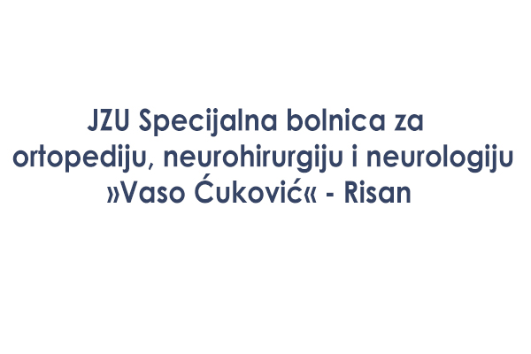 Specijalna bolnica za ortopediju, neurohirurgiju, neurologiju, Vaso Ćuković, Risan